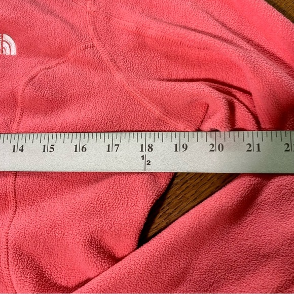 THE NORTH FACE WOMENS SMALL CORAL BASE LAYER THERMAL FLEECE COLLAR 1/4 ZIP - Picture 9 of 11
